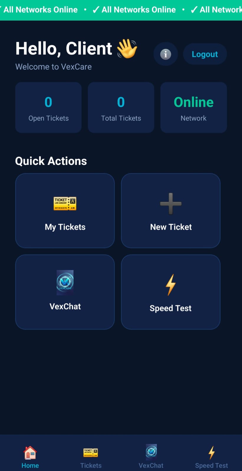 Client Dashboard